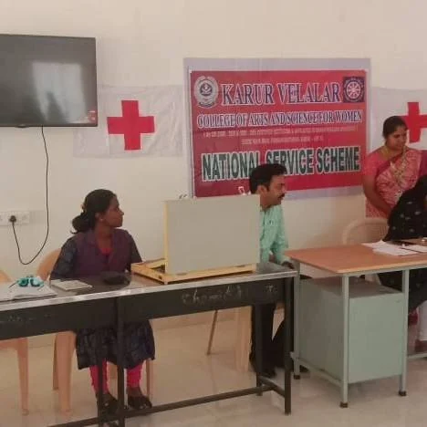 free eye camp along with NSS & YRC